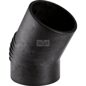 Kolano 30' GEBERIT Silent-db20, PE / polietylen, 63 mm, DN 60 x 63 mm x DN 60 (króciec)