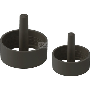 Zestaw sitek wpustu Geberit: d=45/52mm, Czarny