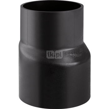 Zwężka niesymetryczna długa GEBERIT HDPE redukcja, PE / polietylen, 160 mm, DN 150 x 110 mm x DN 100 (króciec)