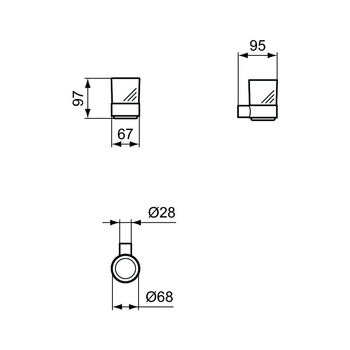 Kubek 68x95x97 mm - CONCA