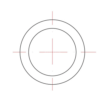 Uszczelnienie RUMET płaskie 30 x 22 x 2 EPDM70