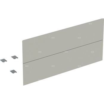 Zestaw frontów szuflad (2 szt.) do dolnej szafki pod umywalkę z dwoma szufladami GEBERIT ONE, kol. szary matowy szer.1050 mm