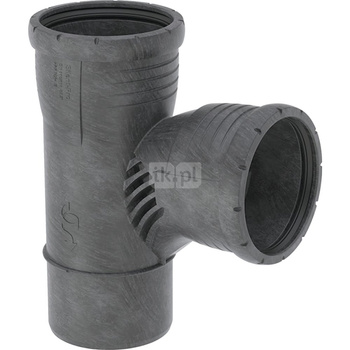Trójnik GEBERIT 87.5' PP 110 mm x 50 mm x 110 mm (mufa z tworzywa sztucznego do spawania/zgrzewania x mufa z tworzywa sztucznego do spawania/zgrzewania x króciec z tworzywa sztucznego do spawania/zgrzewaniania)