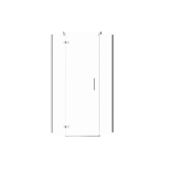 KABINA PRYSZNICOWA PIĘCIOKĄTNA CITY 90X90X195 LEWA SZKŁO TRANS.