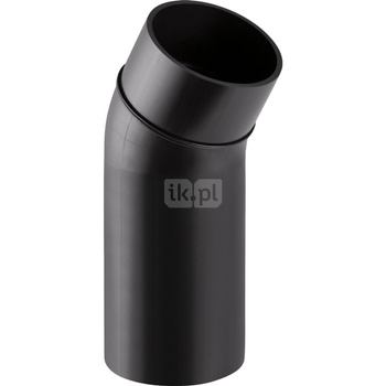 Kolano 30' GEBERIT HDPE, PE / polietylen, 125 mm (króciec)