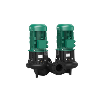 Pompa obiegowa WILO CronoTwin-DL 50/130-3/2-S1 typu in-line z silnikiem znormalizowanym 50 Hz, moc silnika 3kW 6.15 A 2900 obr/min, wlot Kołnierz DN 50