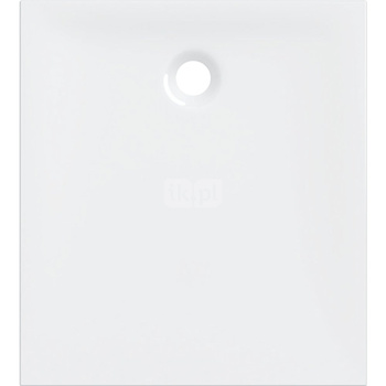 Brodzik prostokątny Geberit Nemea: 100x90x3.5cm, Biały / Błyszczący
