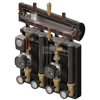 Kompania PRO 384 (SKE 2DC+ 55kW, VTA322, VRG432, pompy DN25 Grundfos, siłownik ARA)