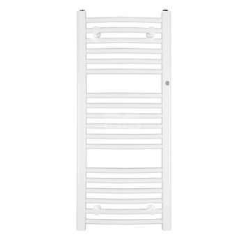 Grzejnik drabinkowy INSTAL-PROJEKT OMEGA R, wym. 1574 x 500 mm, kolor biały/white silk, moc 722W