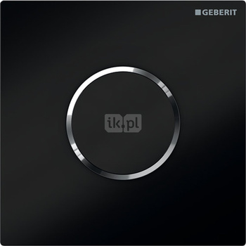 Zawór pisuarowy elektroniczny GEBERIT Typ 10, zasilanie bateryjne 1.5 V, czarny chrom