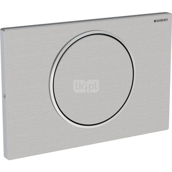 Przycisk uruchamiający Geberit Sigma10, przedni, stal nierdz.-polerowana-szczot., okrągły