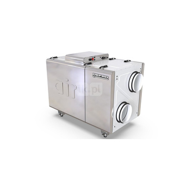 Centrala wentylacyjna DRX PLUS 500 H o wydajności 500m3/h z kompletem mocowań ściennych, wyświetlacz dotykowy 5"