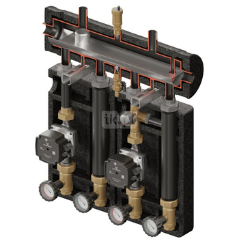 Kompania PRO 470 (SKE 2DC+ 55kW, UNI, VRG432, pompy DN25 Grundfos)