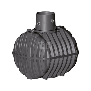 CARAT Zbiornik podziemny 6500L z nadbudową MAX DN160 (bez pokrywy)