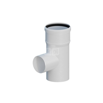 Trójnik PP z odgałezieniem redukowanym DN160/80mm z uszczelką [EPDM]
