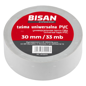 Taśma uniwersalna PCV 30 mm / 33m b