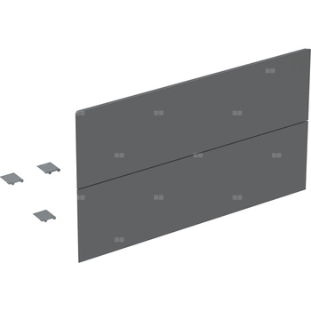 Zestaw frontów szuflad (2 szt.) do dolnej szafki pod umywalkę z dwoma szufladami GEBERIT ONE, kol. lava matowy szer.900 mm