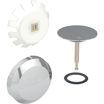 Zestaw wykończeniowy Geberit z częściami zamiennymi, chrom błyszczący