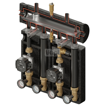 Kompania PRO 370 (SKE 2DC+ 55kW, UNI, VTA322, pompy DN25 Grundfos)