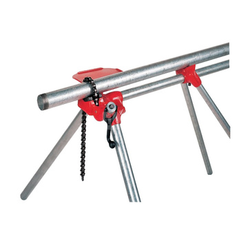 Łańcuchowe imadło wolnostojące z górną śrubą do rur 1/8" - 5" (6 - 125 mm)
