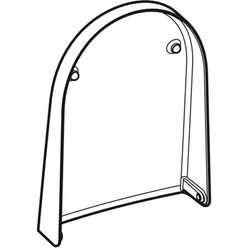 Pokrywa deski sedesowej do Geberit AquaClean Sela (produkowanych do 2018 roku): Biały-alpin