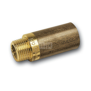 Przedłużka SANHA PURAFIT, brąz, 1'' (GW x GZ), 50 mm