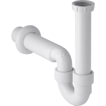 Syfon rurowy Geberit do zlewozmywaka, wylot poziomy: d=40mm, G=1 1/2″, Biały-alpin