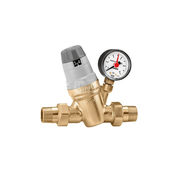 Regulator ciśnienia CALEFFI 5350, GZ 1'' z manometrem