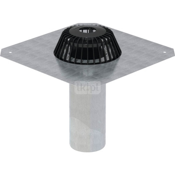 Wpust dachowy d100 do folii bitumicznych