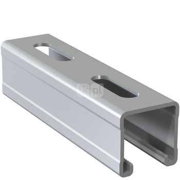 Szyna montażowa NICZUK SZMF, gr. 3 mm, dł. 2000 mm, stal nierdzewna (ocynk galwaniczny)