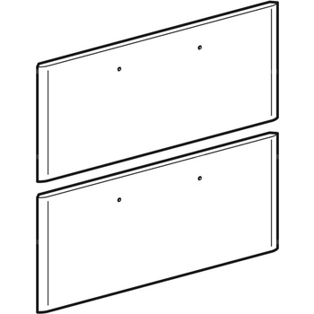 Front szuflady do szafki pod umywalkę GEBERIT iCon, kol. biały szer.800 mm