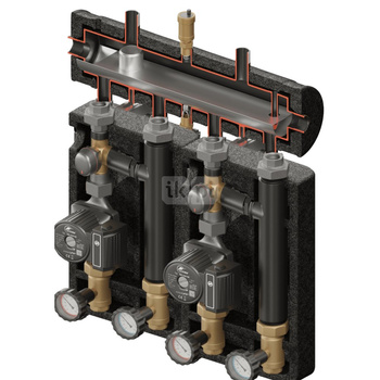 Kompania PRO 454 (SKE 2DC+ 55kW, 2 x VRG432, pompy DN25 DAB/LFP)