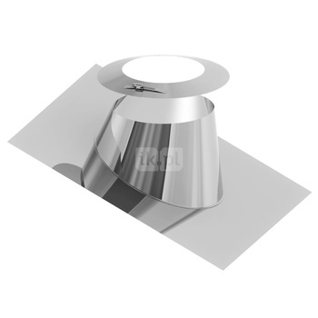 Przejście przez dach 16-25st. aluminiowe z kołnierzem fi250mm