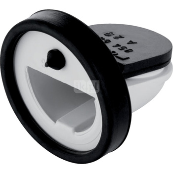 Zawór zwrotny klapowy Geberit do zlewozmywakowego zestawu odpływowego: Biały-alpin