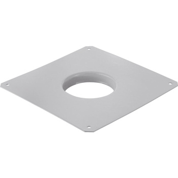 Kołnierz przyłączeniowy Geberit z zaślepką ochronną, powlekany: Podłączenie uszczelnienia=Stal CrNi powlekana PVC