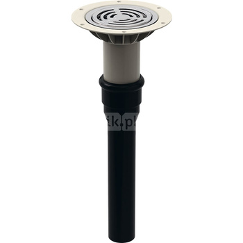 Odpływ podłogowy Geberit do prysznica do okładzin podłogowych z winylu (PVC), międzykondygnacyjny: d=50mm