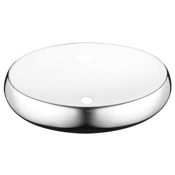 Umywalka nablatowa Fresco chrom
