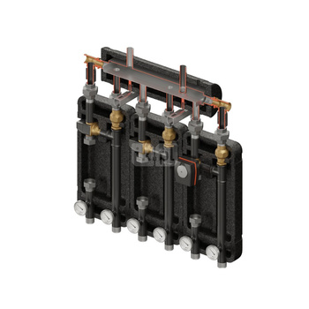 Brygada 3D+ 7554 (KRE, 2x VTA372, VRG432, siłownik ARA)