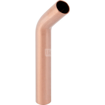 Kolano 45' GEBERIT Mapress Kupfer bose, miedź, 42 mm, DN 40 x 42 mm x DN 40 (końcówka wsuwana x końcówka wsuwana)