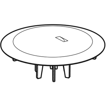 Pokrywa odpływu Geberit d90, do syfonu brodzikowego: Chrom błyszczący