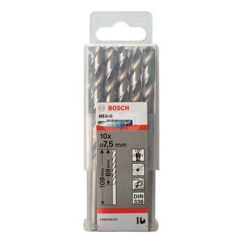 WIERTŁO STAND. HSS-G 135 '7,5/69MM