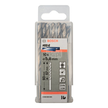 WIERTŁO STAND. HSS-G 135 '5,8/57MM