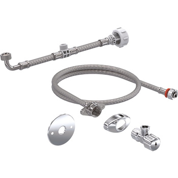 Zestaw przyłączeniowy do spłuczek podtynkowych 12 cm / 15 cm, do desek sedesowych Geberit AquaClean Tuma