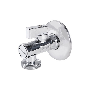 Zawór kulowy PERFEXIM PHA-012 mosiądz chromowany, PN16 1/2'' x 3/4'' GZ, uchwyt: dźwignia