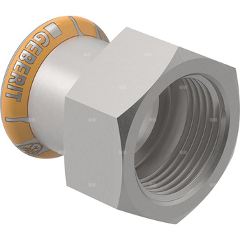 Złączka przejściowa Geberit Mapress Therm z gwintem wewnętrznym d42-Rp1 1/2