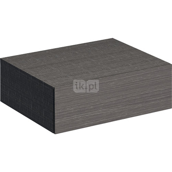 Boczna szafka Geberit Xeno², z szufladą: 58x20x46.2cm, Szary Scultura