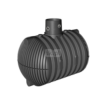 CARAT XL Zbiornik podziemny 8500L z nadbudową MAX DN160 (bez pokrywy) - plastikowy Zbiornik na wodę deszczową, zbiornik na deszczówkę , zbiornik retencyjny, zbiornik z tworzywa , szambo