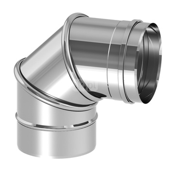 Kolano regulowane 0-90st. fi120mm