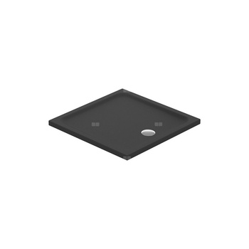 BRODZIK KWADRATOWY TAKO 90X4 CZARNY MAT