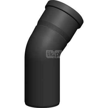 Kolano Concept By JEREMIAS 30' (pp) ZZ x ZW 60 x 60 mm spalinowe, kolor czarny